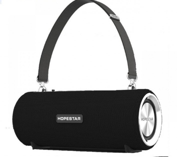 Бездротова Bluetooth-колонка mini speaker Hopestar H39 Power bank Чорний від компанії shop-shap - фото 1