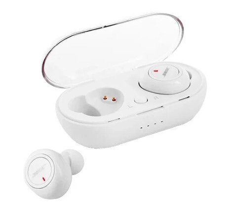 Бездротова Bluetooth стерео гарнітура Bose TWS-2 White від компанії shop-shap - фото 1