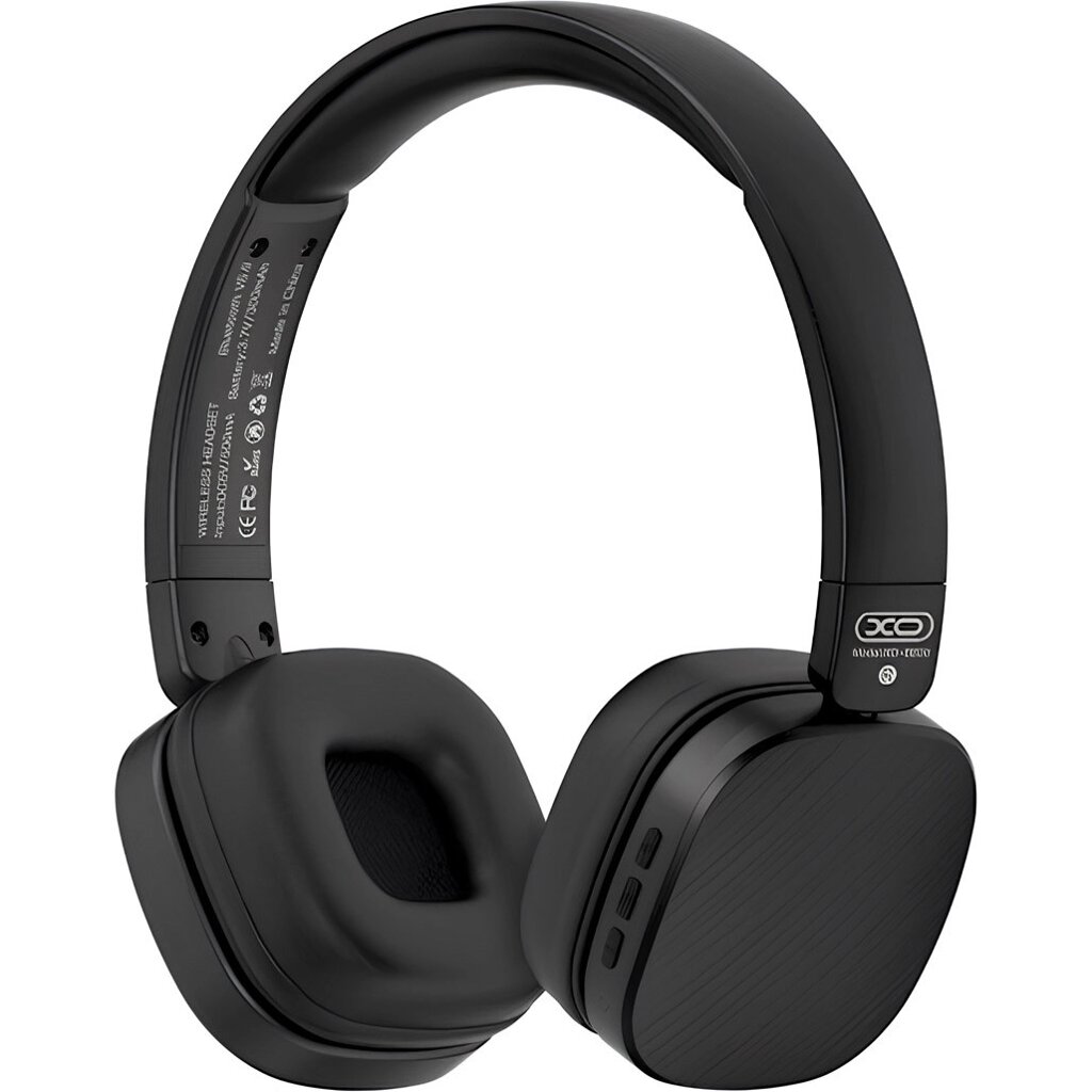 Бездротові Bluetooth stereo навушники (гарнітура) XO BE23 (Black) від компанії shop-shap - фото 1