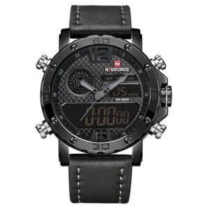 Годинник чоловічий наручний Naviforce Next 9134 (Black)