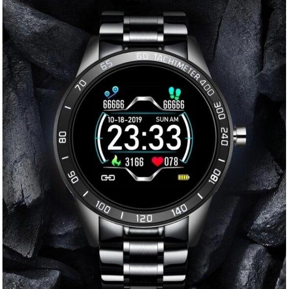 Чоловічий наручний годинник Smart Lige Omega Black від компанії shop-shap - фото 1