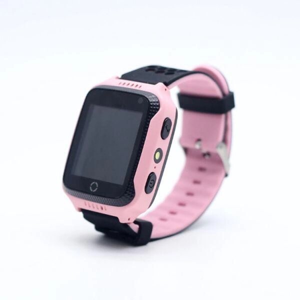 Дитячий годинник з GPS трекером Smart Q528 Pink від компанії shop-shap - фото 1