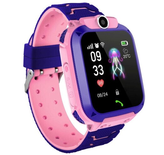 Дитячий розумний годинник Smart Watch Kids XO H100 з камерою Рожевий від компанії shop-shap - фото 1