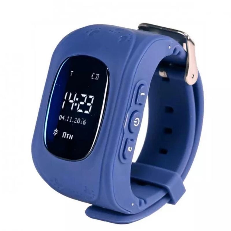 Дитячий розумний смарт годинник Smart Baby Watch Q50 GPS Blue Синій від компанії shop-shap - фото 1