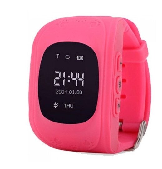 Дитячий розумний смарт-годинник Smart Baby Watch Q50 GPS Pink Рожевий від компанії shop-shap - фото 1