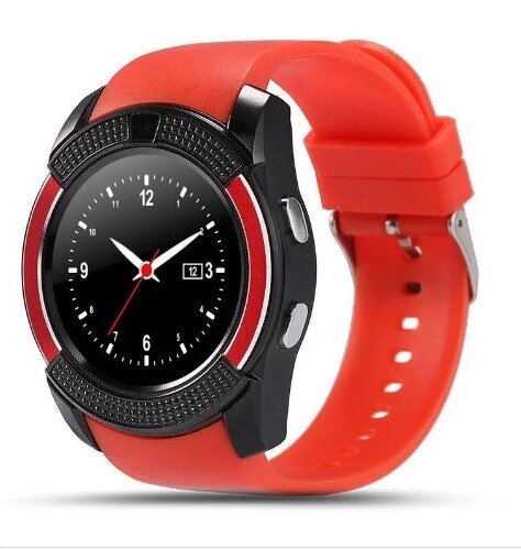 Годинник з камерою UWatch V8 Red від компанії shop-shap - фото 1