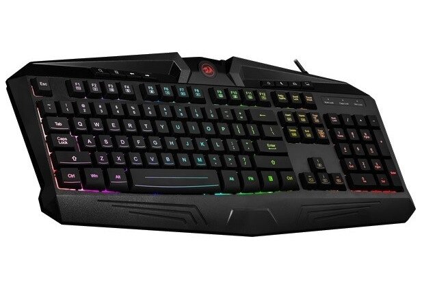 Ігрова клавіатура Redragon Harpe 2 K503 RGB-1 UKR RGB-підсвічування мембрана + підставка 104+8 кнопок від компанії shop-shap - фото 1