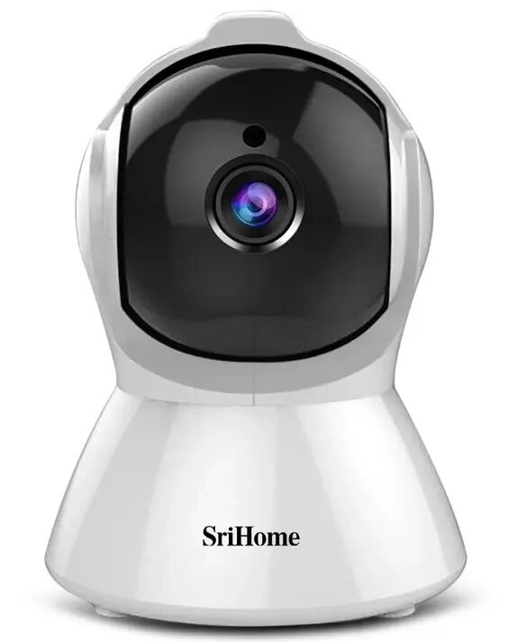 IP-камера автоматичного стеження SriHome SH025 1080P AI Білий EU Plug від компанії shop-shap - фото 1