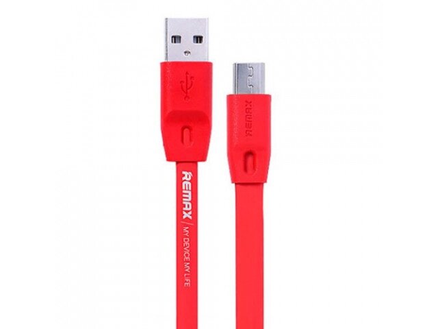 Кабель microUSB 2 m red Full Speed Remax 310033 від компанії shop-shap - фото 1