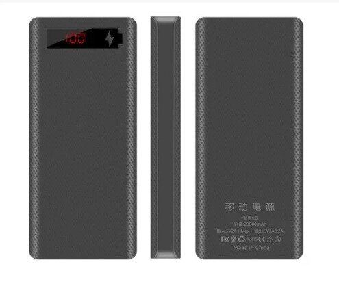 Корпус коробка Power Bank 18650х8 L8 Універсальна батарея від компанії shop-shap - фото 1