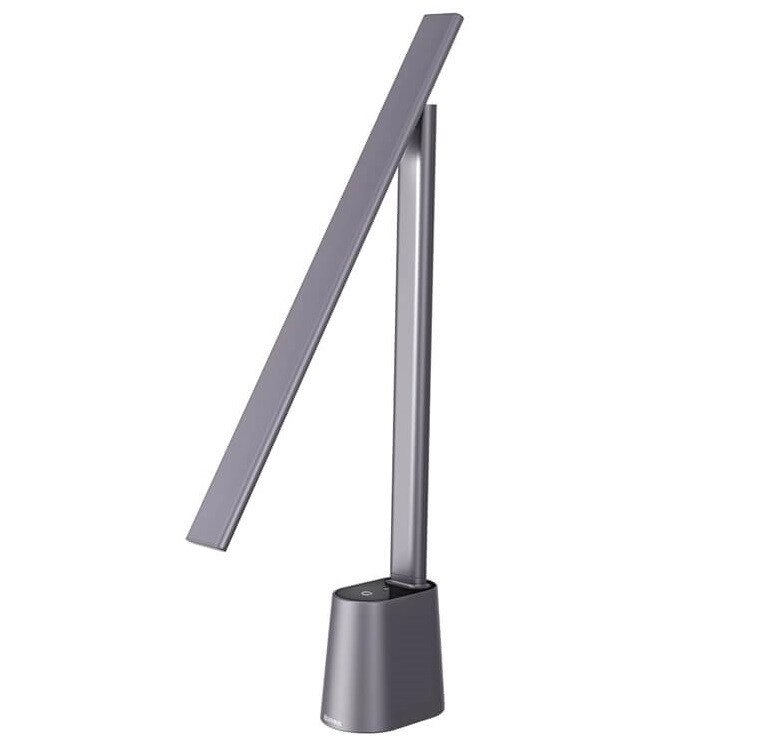 Лампа настільна BASEUS Rechargeable Folding Reading Desk Lamp DGZG-0G, сіра від компанії shop-shap - фото 1