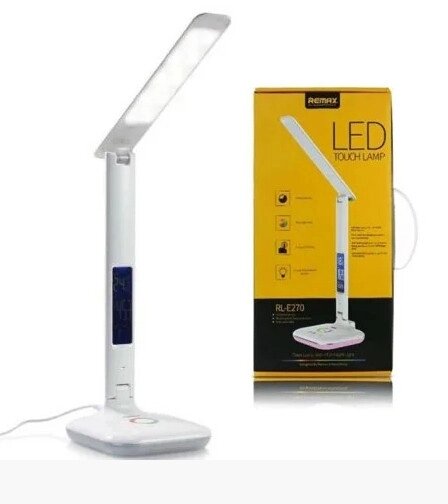 LED лампа настільна Remax LED Light RL-E270 з дисплеєм White від компанії shop-shap - фото 1