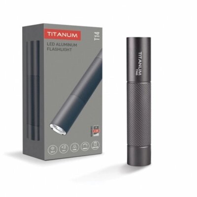 Ліхтар TITANUM 300Lm 5000K Gray (TLF-T14G) від компанії shop-shap - фото 1