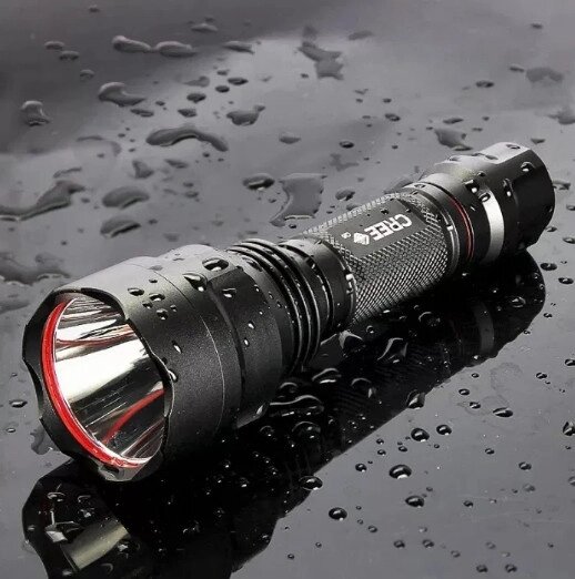 Ліхтар UltraFire Cree C8 Q5 18650 ліхтарик (Оригінал) від компанії shop-shap - фото 1