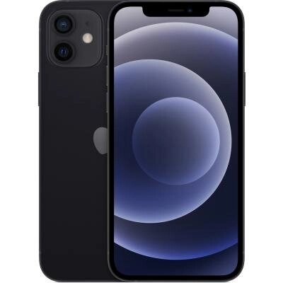 Мобільний телефон Apple iPhone 12 128Gb Black (MGJA3) від компанії shop-shap - фото 1