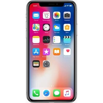 Мобільний телефон Apple iPhone X 64Gb Space Gray (MQAC2FS/A/MQAC2RM/A) від компанії shop-shap - фото 1