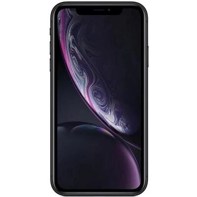 Мобільний телефон Apple iPhone XR 128Gb Black (MH7L3) від компанії shop-shap - фото 1