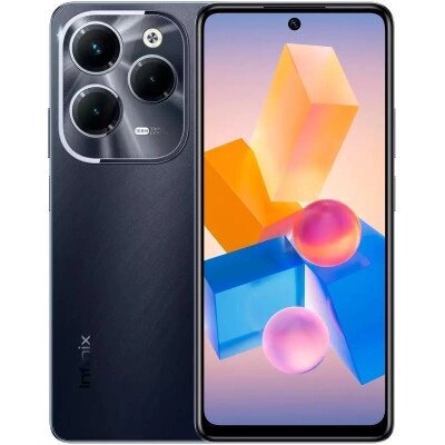 Мобільний телефон Infinix Hot 40 Pro 8/256Gb NFC Starlit Black (4894947011870) від компанії shop-shap - фото 1