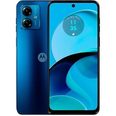 Мобільний телефон Motorola G14 8/256GB Sky Blue (PAYF0040RS)  .  Steel Grey від компанії shop-shap - фото 1