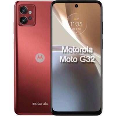 Мобільний телефон Motorola G32 6/128GB Satin Maroon (PAUU0040RS) від компанії shop-shap - фото 1