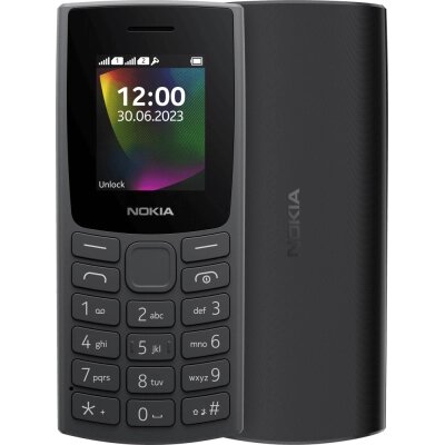 Мобільний телефон Nokia 106 DS 2023 Charcoal (1GF019BPA2C01) від компанії shop-shap - фото 1