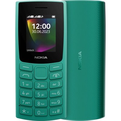 Мобільний телефон Nokia 106 DS 2023 Green (1GF019BPJ1C01) від компанії shop-shap - фото 1