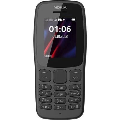 Мобільний телефон Nokia 106 DS New Grey (16NEBD01A02) від компанії shop-shap - фото 1