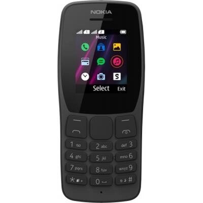 Мобільний телефон Nokia 110 DS Black (16NKLB01A07) від компанії shop-shap - фото 1