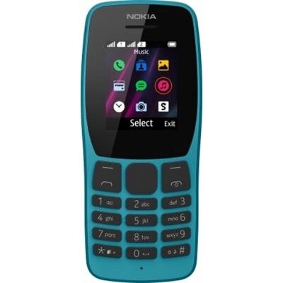 Мобільний телефон Nokia 110 DS Blue (16NKLL01A04) від компанії shop-shap - фото 1