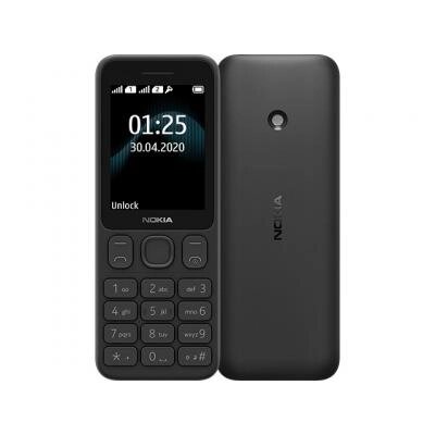 Мобільний телефон Nokia 125 DS Black від компанії shop-shap - фото 1