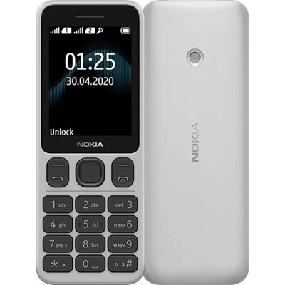 Мобільний телефон Nokia 125 DS White від компанії shop-shap - фото 1