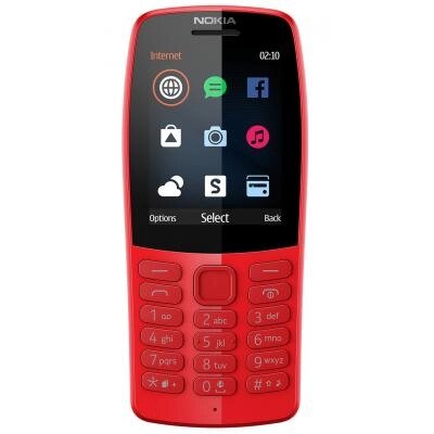 Мобільний телефон Nokia 210 DS Red (16OTRR01A01) від компанії shop-shap - фото 1