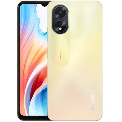 Мобільний телефон Oppo A38 4/128GB Glowing Gold (OFCPH2579_GOLD) від компанії shop-shap - фото 1