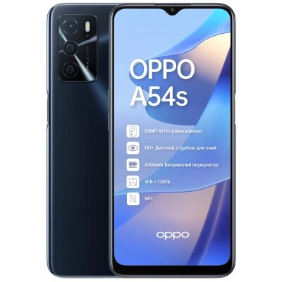 Мобільний телефон Oppo A54s 4 ,128GB Black (OFCPH2273 BLACK) від компанії shop-shap - фото 1