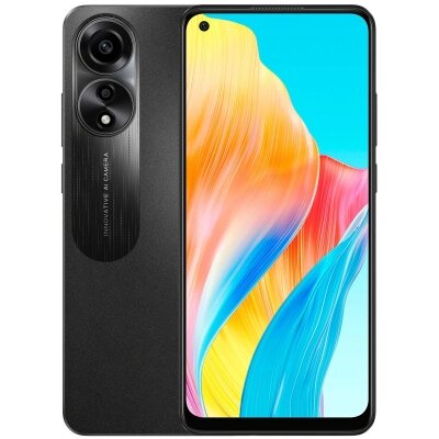 Мобільний телефон Oppo A78 8/128GB Mist Black (OFCPH2565_BLACK_128) від компанії shop-shap - фото 1