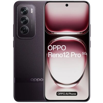 Мобільний телефон Oppo Reno12 Pro 5G 12/512GB Nebula Black (OFCPH2629_BLACK) від компанії shop-shap - фото 1