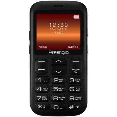 Мобільний телефон PRESTIGIO 1220 Muze L1 Black (PFP1220DUOBLACK) від компанії shop-shap - фото 1