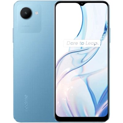 Мобільний телефон realme C30s 3/64Gb (RMX3690) Stripe Blue від компанії shop-shap - фото 1