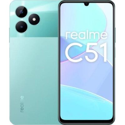 Мобільний телефон realme C51 4/128GB Mint Green від компанії shop-shap - фото 1