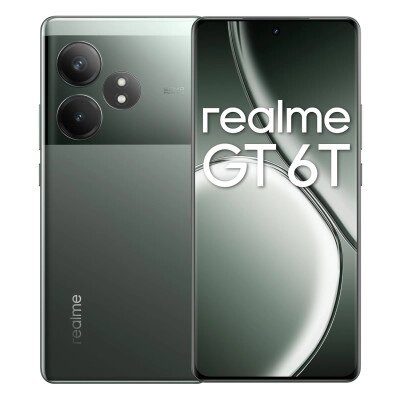 Мобільний телефон realme GT 6T 12/256GB Razor Green від компанії shop-shap - фото 1