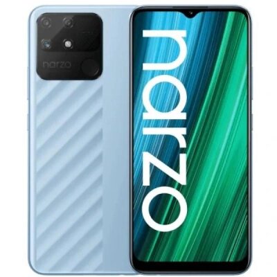 Мобільний телефон realme narzo 50A 4/128GB Oxygen Blue від компанії shop-shap - фото 1