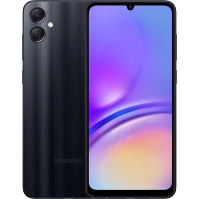 Мобільний телефон Samsung Galaxy A05 4/128Gb Black (SM-A055FZKGSEK) . немає зарядного від компанії shop-shap - фото 1