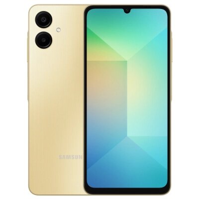 Мобільний телефон Samsung Galaxy A06 4/128Gb Gold (SM-A065FZDGSEK) від компанії shop-shap - фото 1