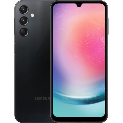 Мобільний телефон Samsung Galaxy A24 6/128Gb Black (SM-A245FZKVSEK) від компанії shop-shap - фото 1