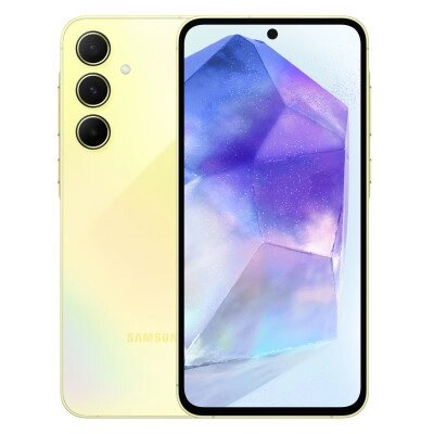 Мобільний телефон Samsung Galaxy A55 5G 8/256Gb Awesome Lemon (SM-A556BZYCEUC) від компанії shop-shap - фото 1