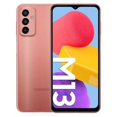 Мобільний телефон Samsung Galaxy M13 4/128GB Orange Copper (SM-M135FIDGSEK) від компанії shop-shap - фото 1