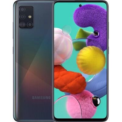 Мобільний телефон Samsung SM-A515FZ (Galaxy A51 4/64Gb) Black (SM-A515FZKUSEK) від компанії shop-shap - фото 1