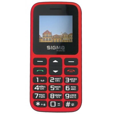 Мобільний телефон Sigma Comfort 50 HIT2020 Red (4827798120958) від компанії shop-shap - фото 1