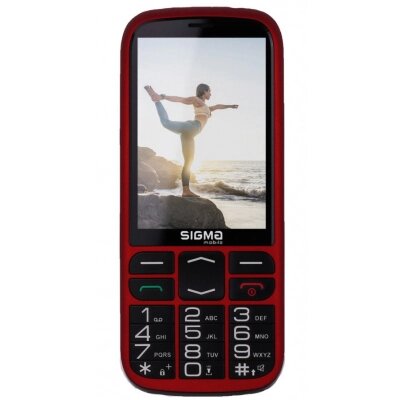 Мобільний телефон Sigma Comfort 50 Optima Red (4827798122228) від компанії shop-shap - фото 1