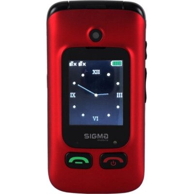 Мобільний телефон Sigma Comfort 50 Shell Duo Type-C Red Black (4827798212516) від компанії shop-shap - фото 1